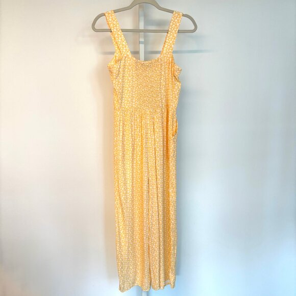 Smash + Tess Light Yellow Patterned Jumpsuit - Picture 2 of 3